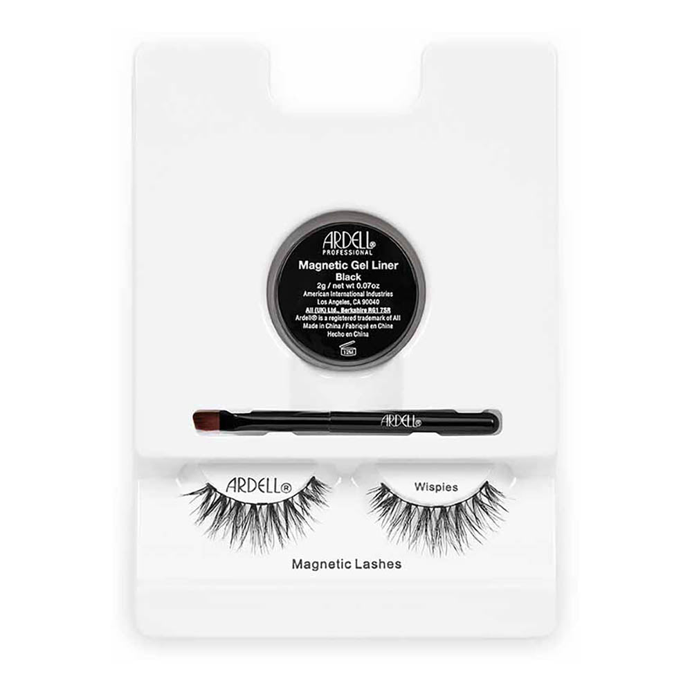Ardell Magnetic Liner & Lash Kit - Wispies Black 36850