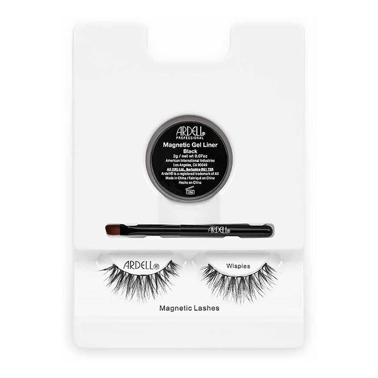 Ardell Magnetic Liner & Lash Kit - Wispies Black 36850