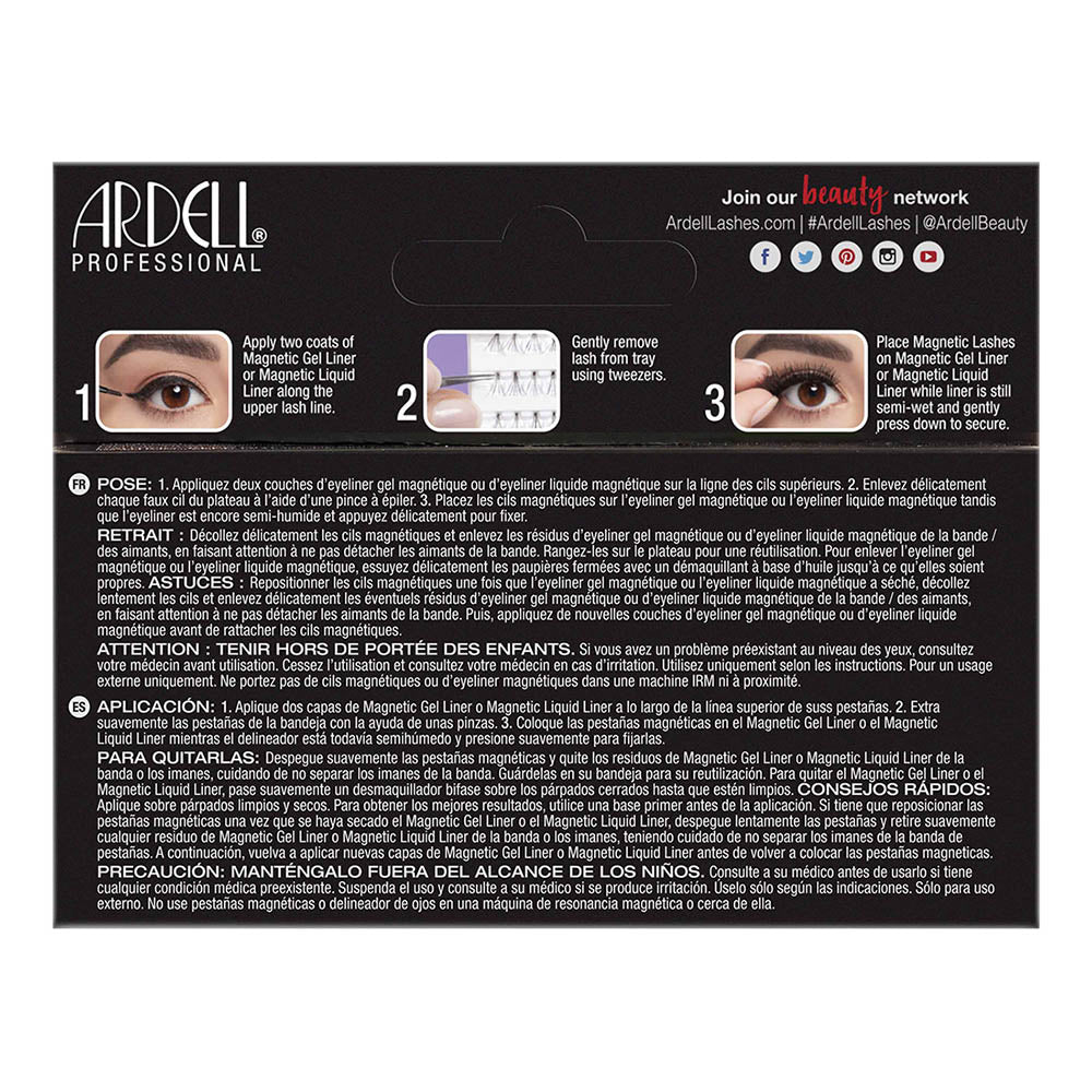 Ardell Magnetic Individuals Lashes - Long Black 56182