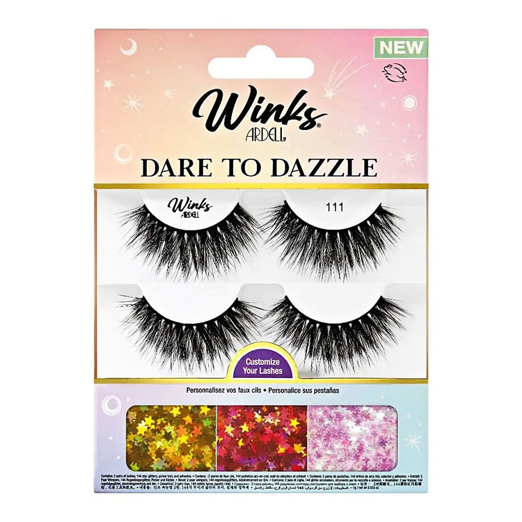 Ardell Winks Dare to Dazzle 2 Pairs - 111 Black 58136