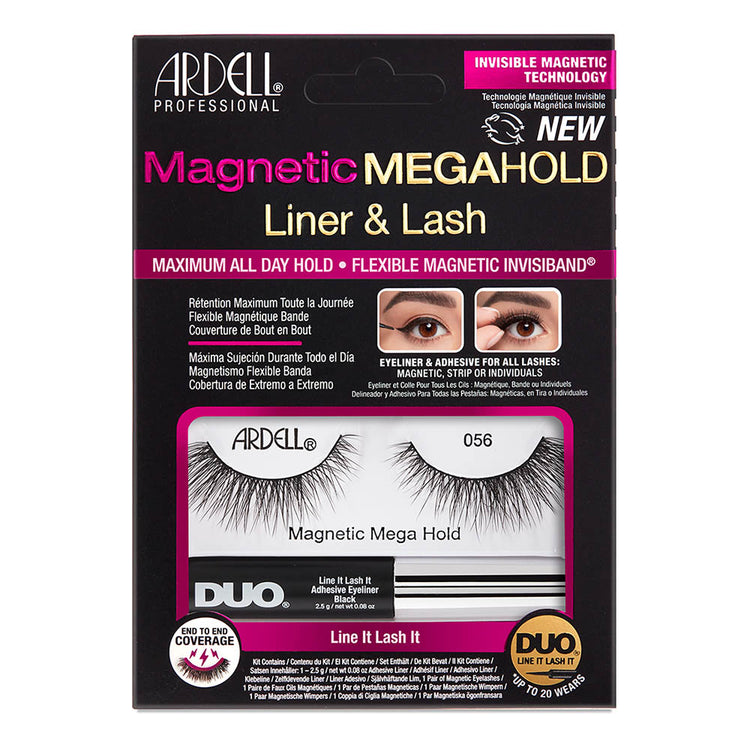 Ardell Magnetic MegaHold Liner & Lash Kit - 056 Black 61237