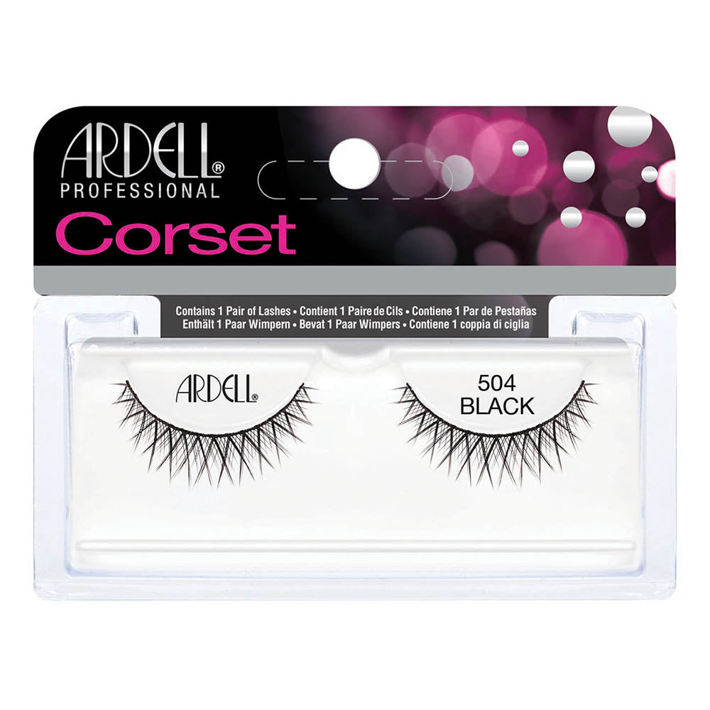Ardell Corset Lashes 1 Pair - 504 Black 62051