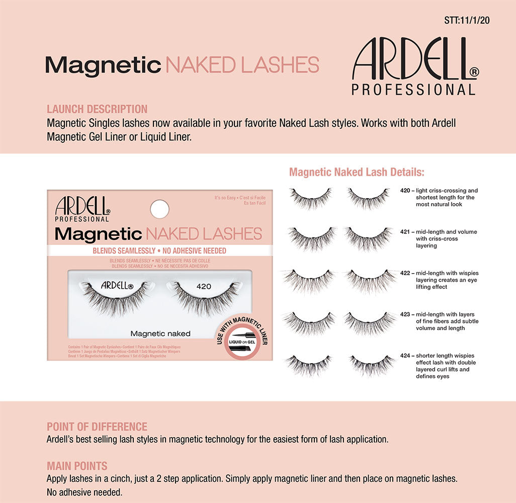 Ardell Naked Lashes 1 Pair - 433 Black 62336