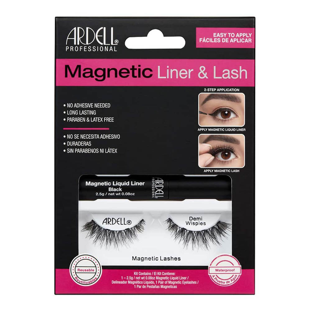 Ardell Magnetic Liner & Lash Kit - Demi Wispies 64921