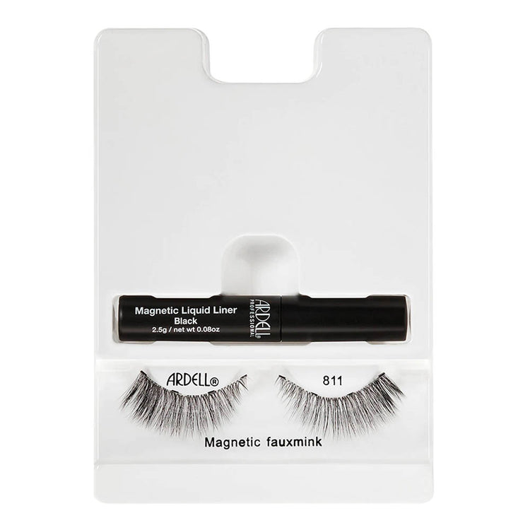 Ardell Magnetic Fauxmink Liner & Lash Kit- 811 Black 64998