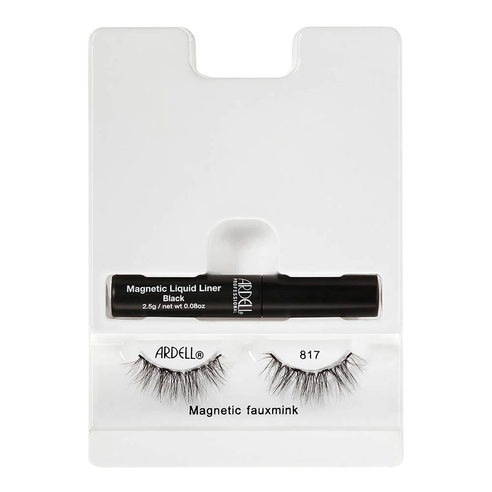 Ardell Magnetic Fauxmink Liner & Lash Kit- 817 Black 64999