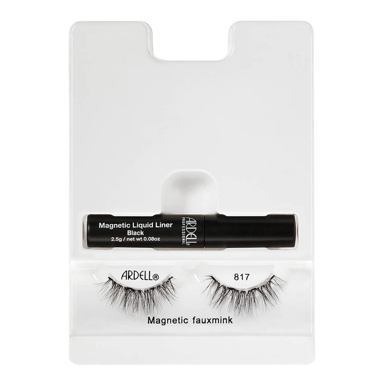 Ardell Magnetic Fauxmink Liner & Lash Kit- 817 Black 64999