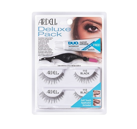 Ardell Deluxe Pack Faux Cils 2 Paires - 120 Demi Noirs 65223