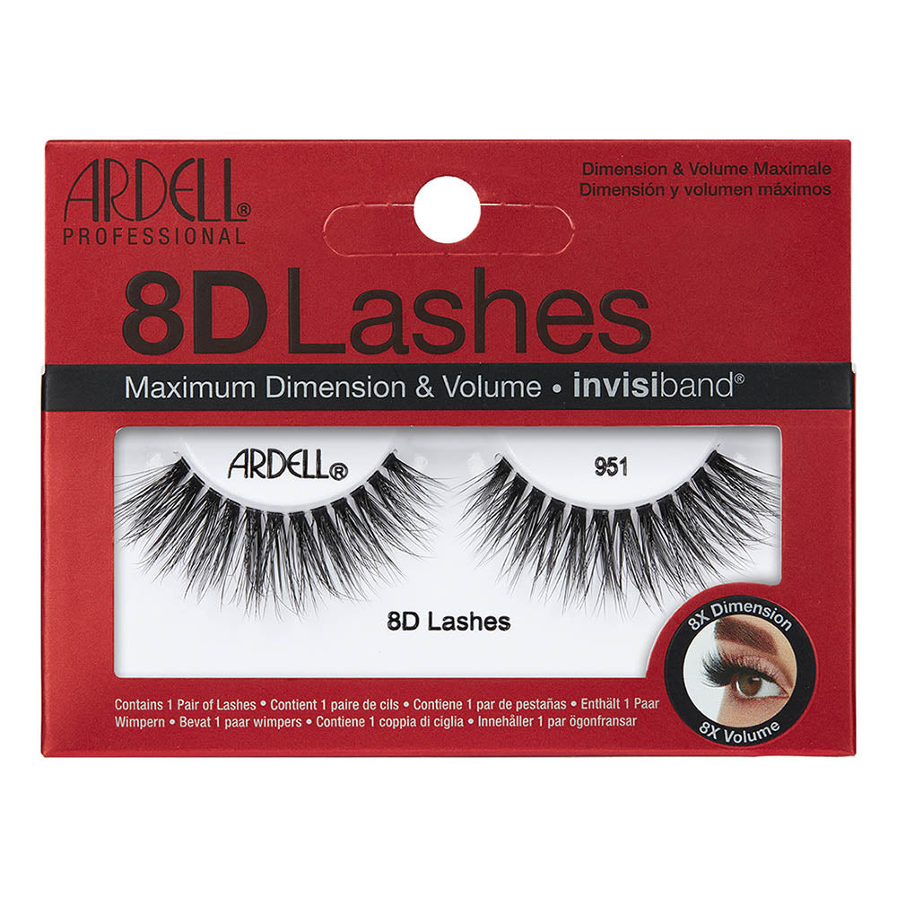 Ardell 8D Lashes 1 Pair - 951 Black 67438