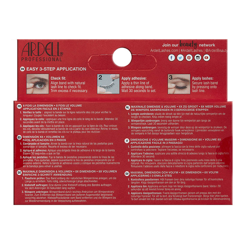 Ardell 8D Lashes 1 Pair - 953 Black 67440