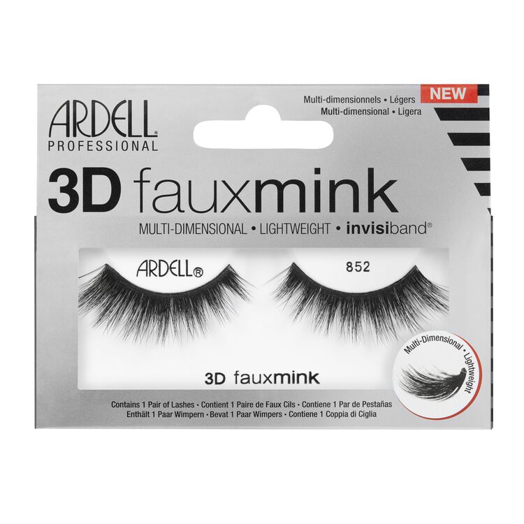 Ardell 3D Fauxmink Lashes 1 Pair - 852 Black 67448