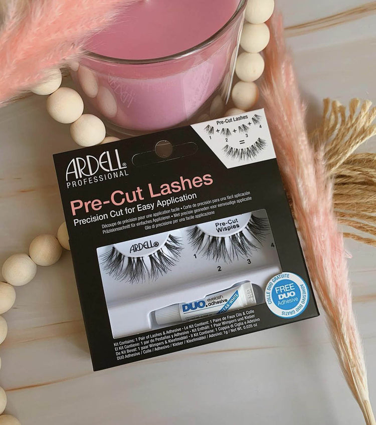 Ardell Pre-Cut Lashes 1 Pair - Pre-Cut Wispies Black 67463
