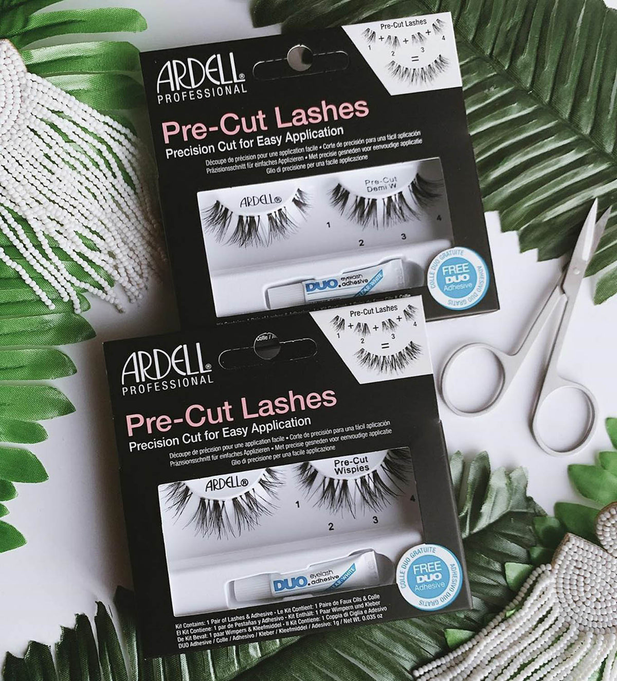 Ardell Faux Cils Prédécoupés 1 Paire - Wispies Prédécoupés Noir 67463