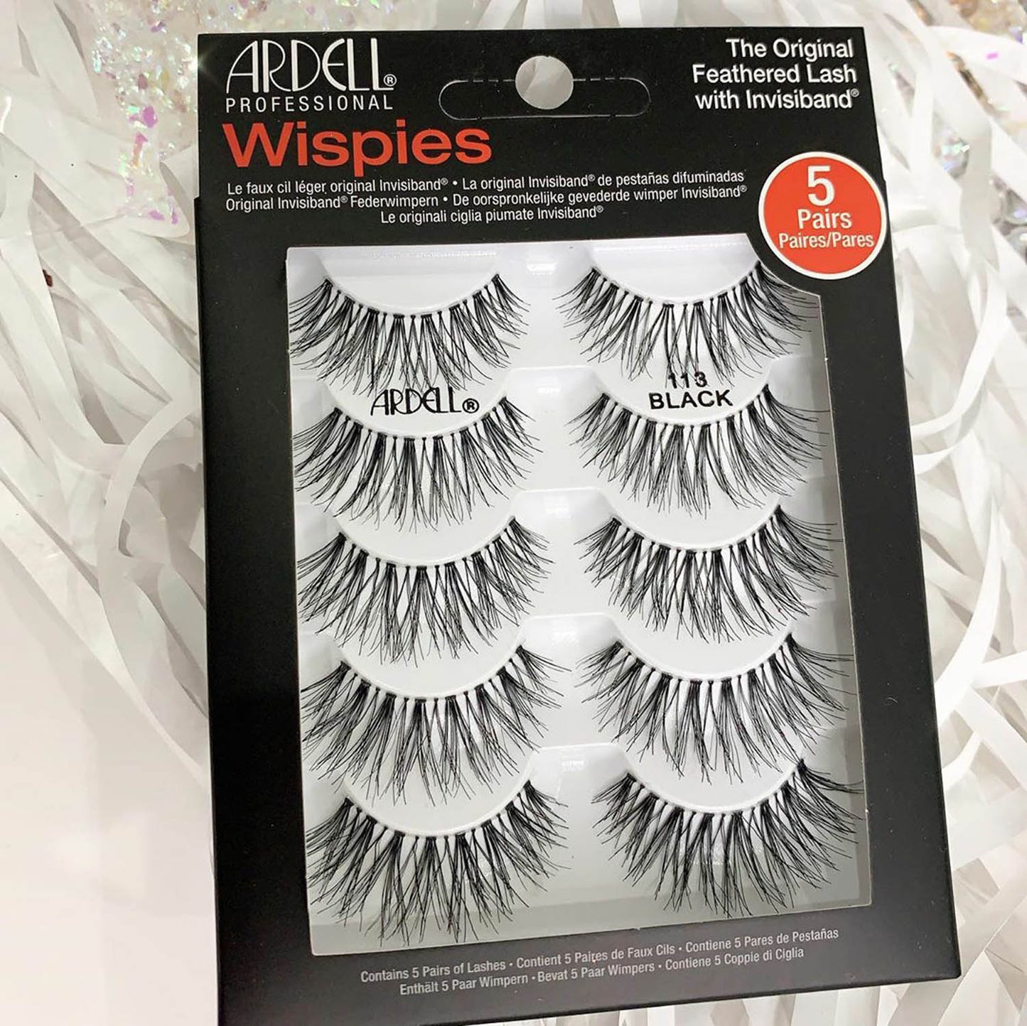 Ardell Wispies Lashes 5 Pairs - Wispies 113 Black 67516