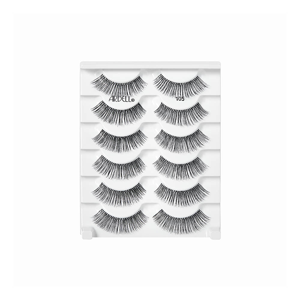Ardell Natural Lashes 6 Pairs - 105 Black 68985