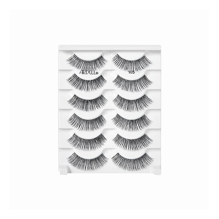 Ardell Natural Lashes 6 Pairs - 105 Black 68985