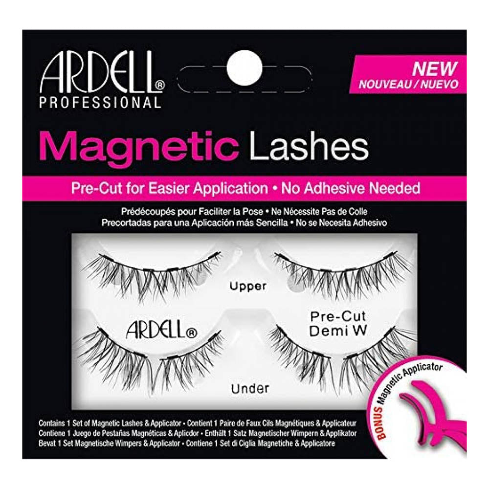 Ardell Magnetic Lashes 2Prs Upper/Under-Pre-Cut Demi W 70471