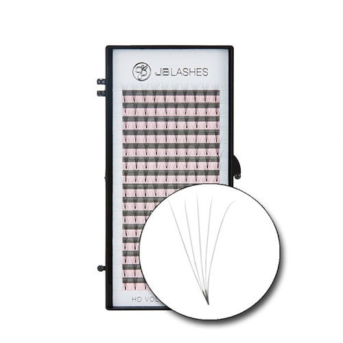 JB D-Curl,HD Volume 5D Fans 150 Clusters 0.07x16mm JBF07165D