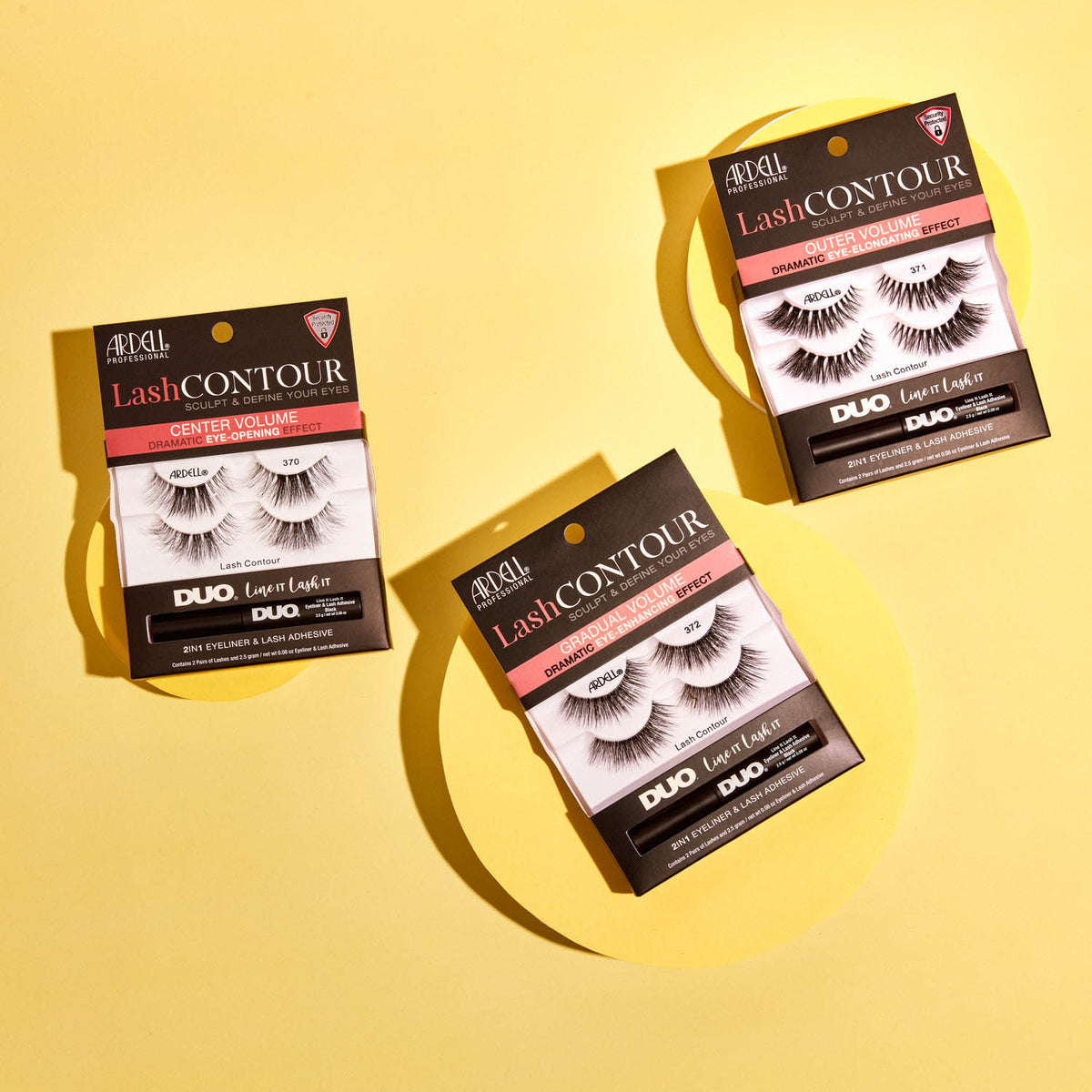Ardell Lash Contour Tập Trung Tại Tâm 2 Cặp - 370 Đen 71765