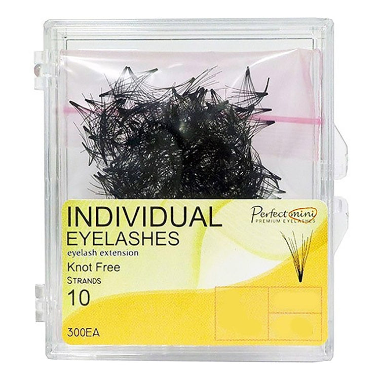 Individual Eyelashes Knot Free C-Curl 0.07x14mm 300ct.