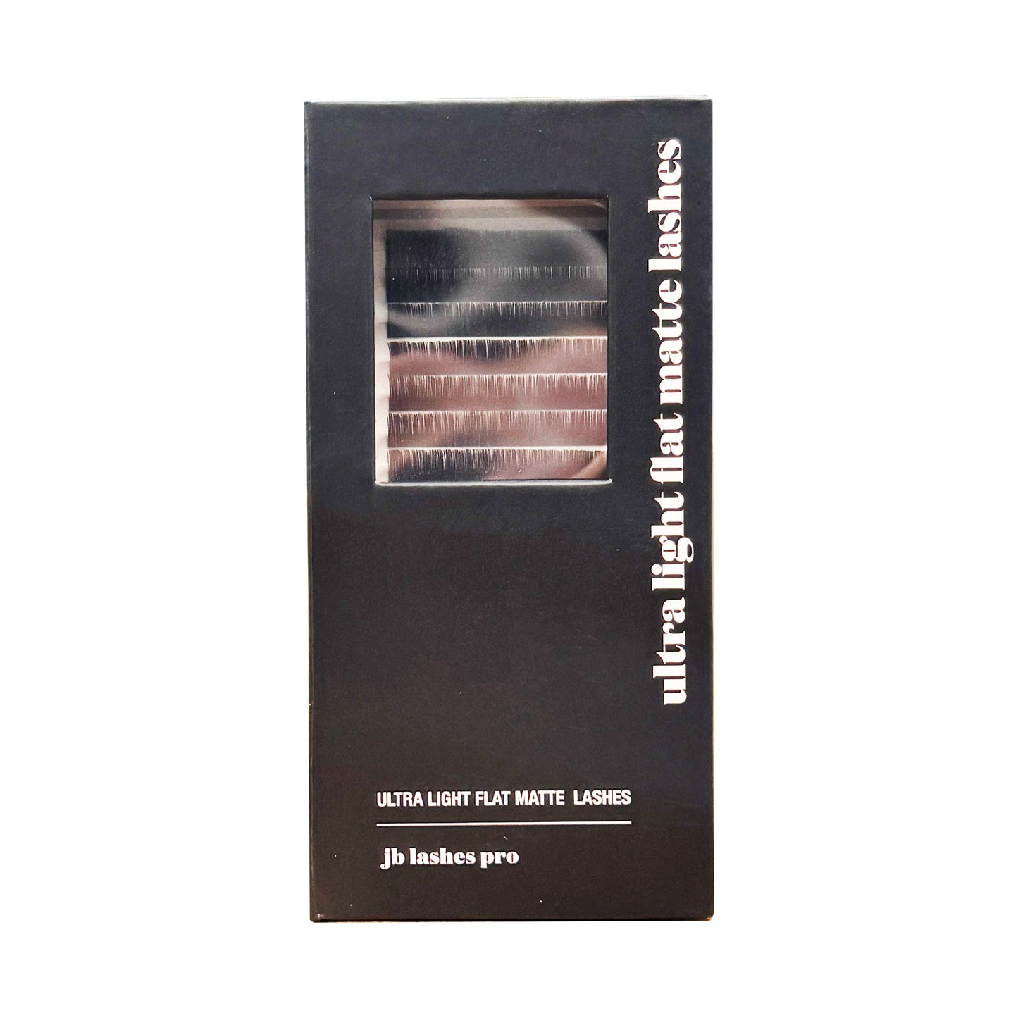 JB Cils Flat Matte ultra légers courbure C 0.15 x12mm JBFMC1512