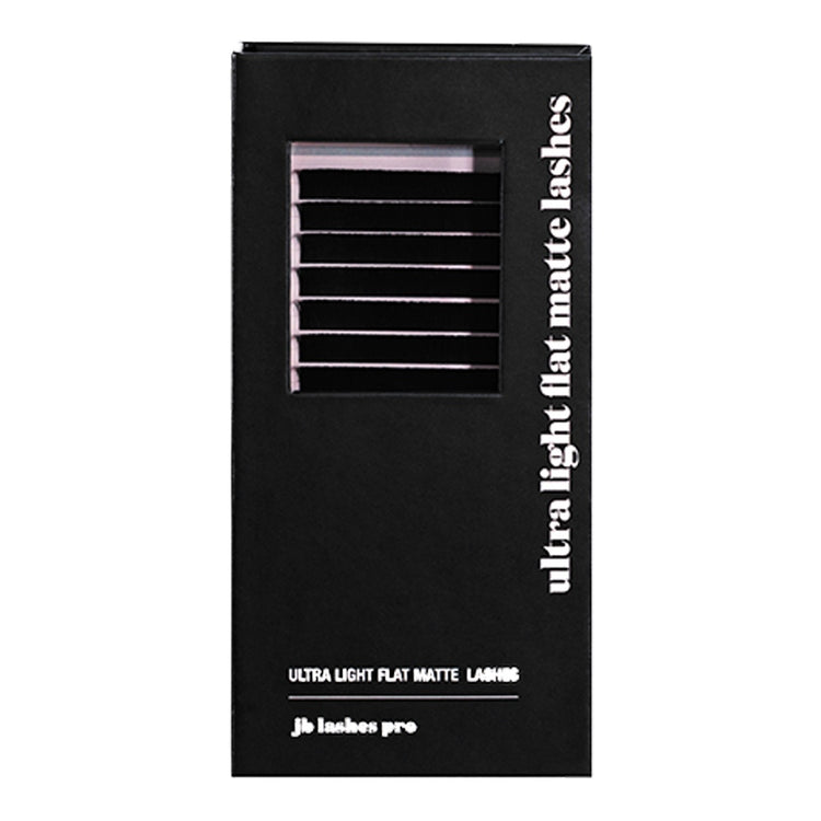 JB D-Curl Ultra Light Flat Matte Lashes 0.15 x 9mm JBFMD1509