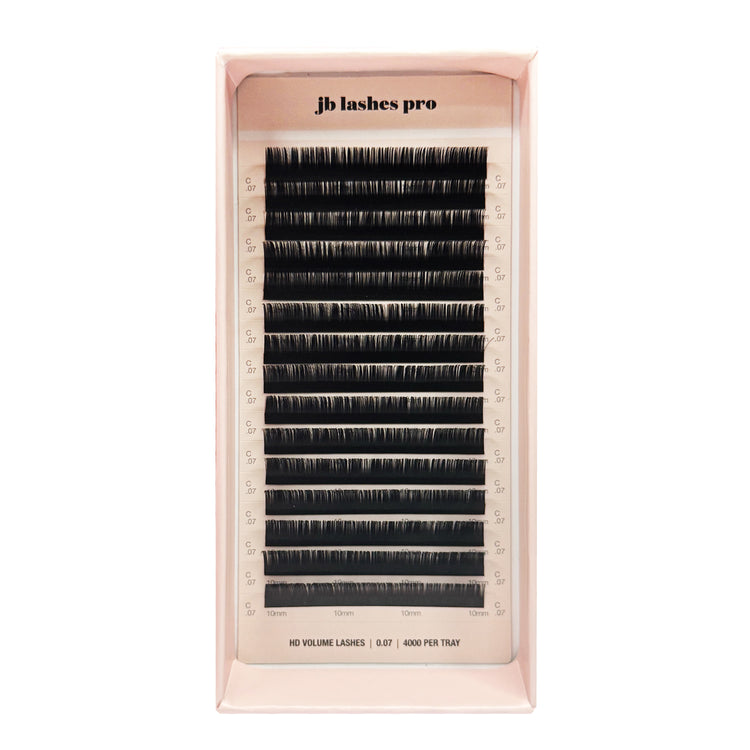 JB C-Curl,HD Volume Lashes 0.07x10mm JBCHD0710