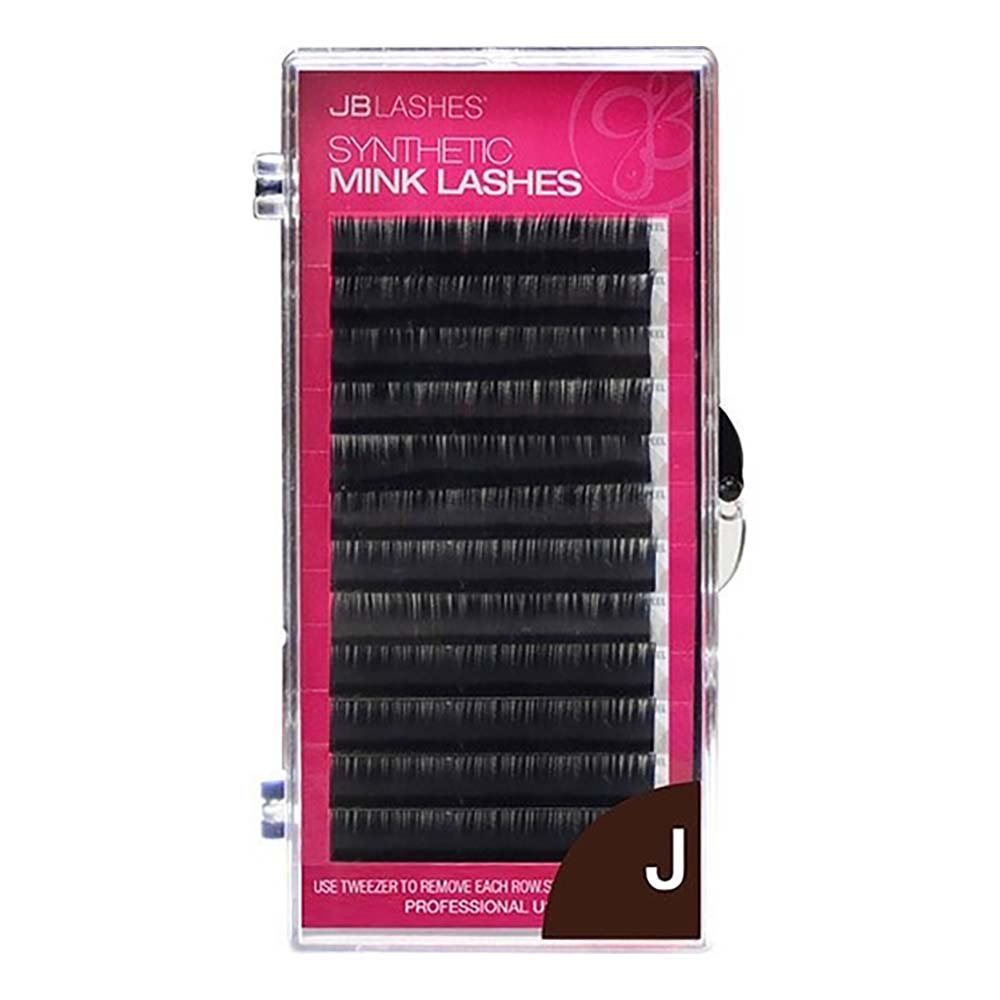 JB J-Curl, Mink Lashes, Black, 0.07 x 13mm JBMJ0713