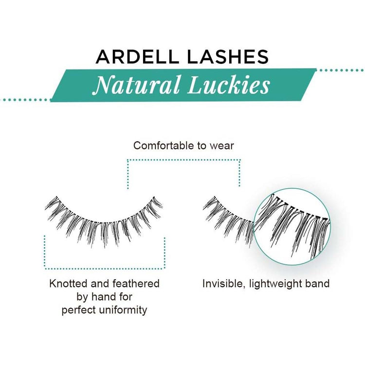 Ardell Natural Lashes - Luckies Black #65030