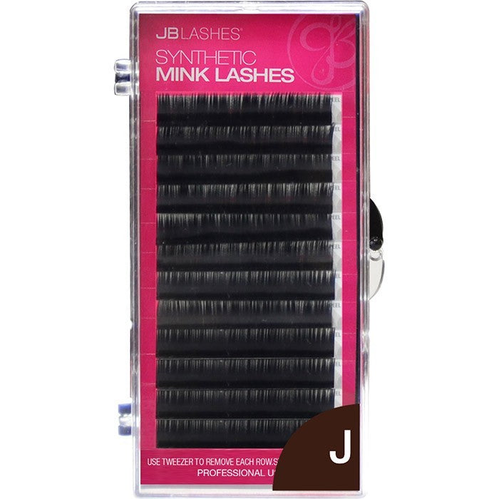 JB J-Curl, Mink Lashes, Black, 0.20 x 10mm JBMJ2010