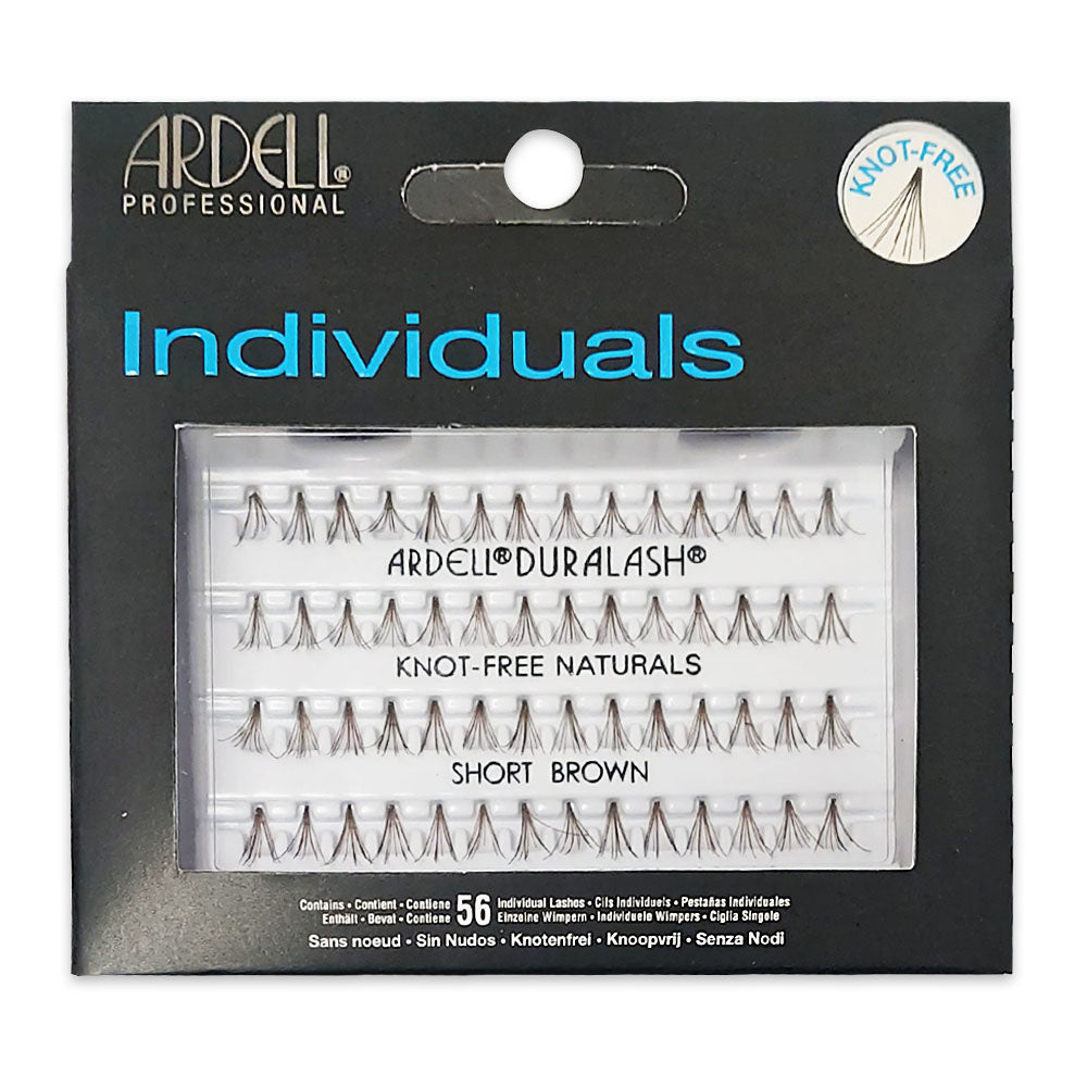 Ardell Individual Lashes Knot Free - Short Brown 65051