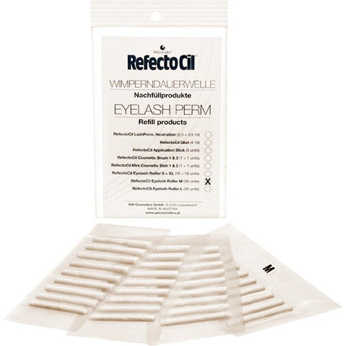Refectocil Eyelash Perm Rollers Pack of 36 Medium RC55032