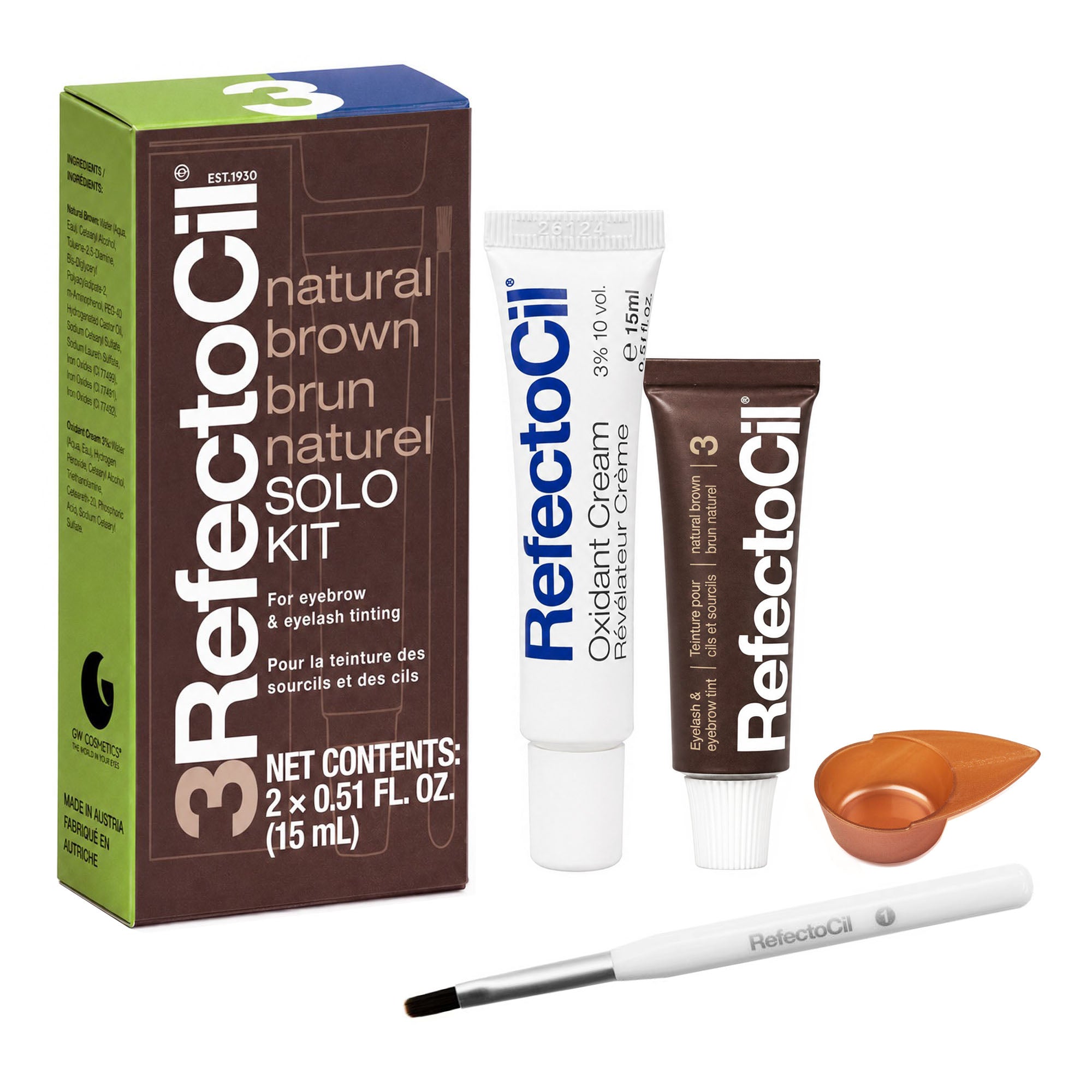 Refectocil NEW Solo Kit - Natual Brown RC-5974 10282