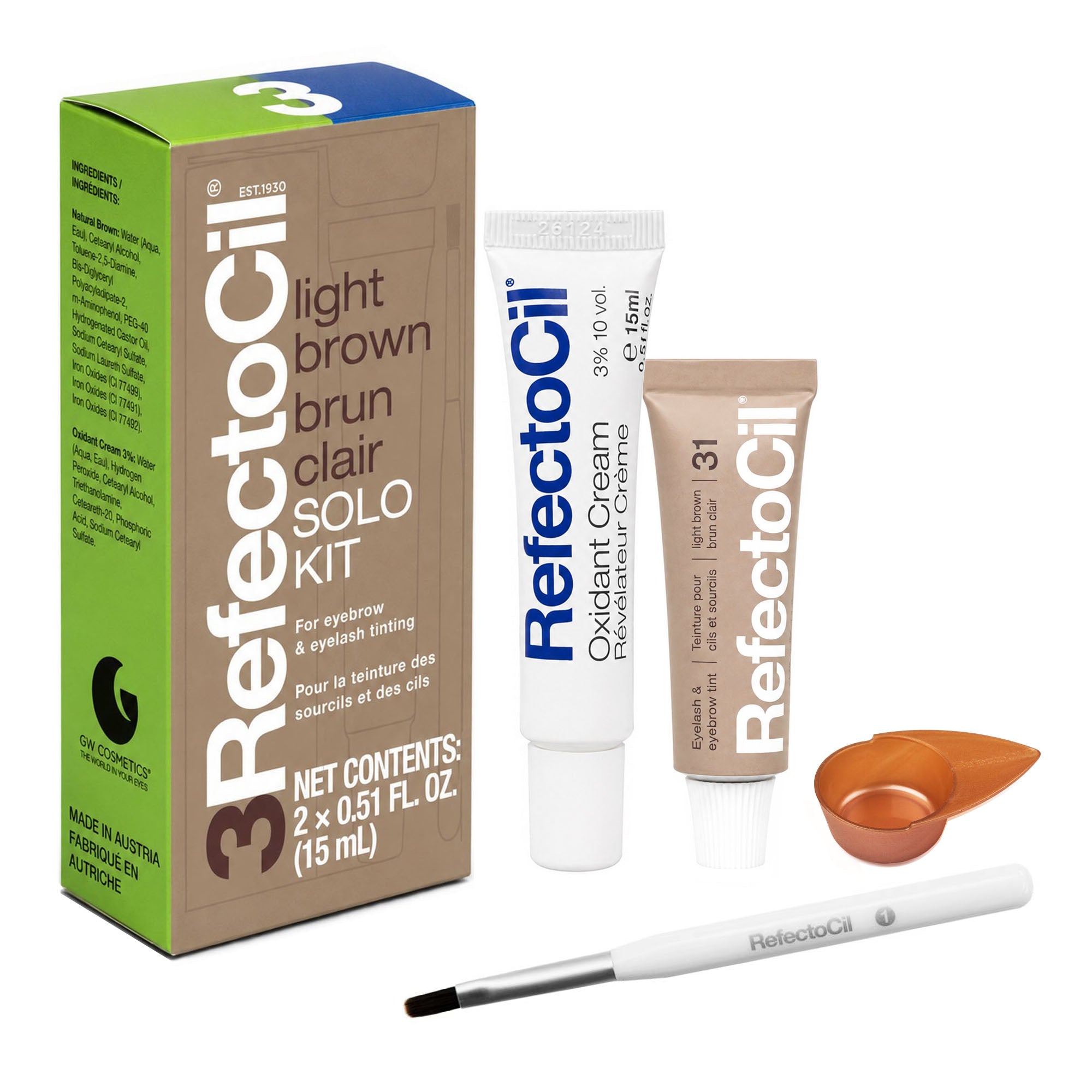 Refectocil NEW Solo Kit Light Brown RC-5975 10299