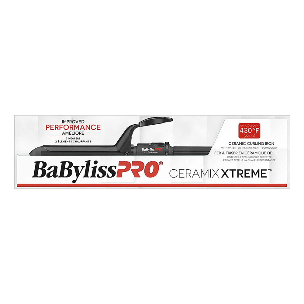 BaBylissPRO Ceramic Curling Iron 3/4" 19mm - BABC75SNC 42814