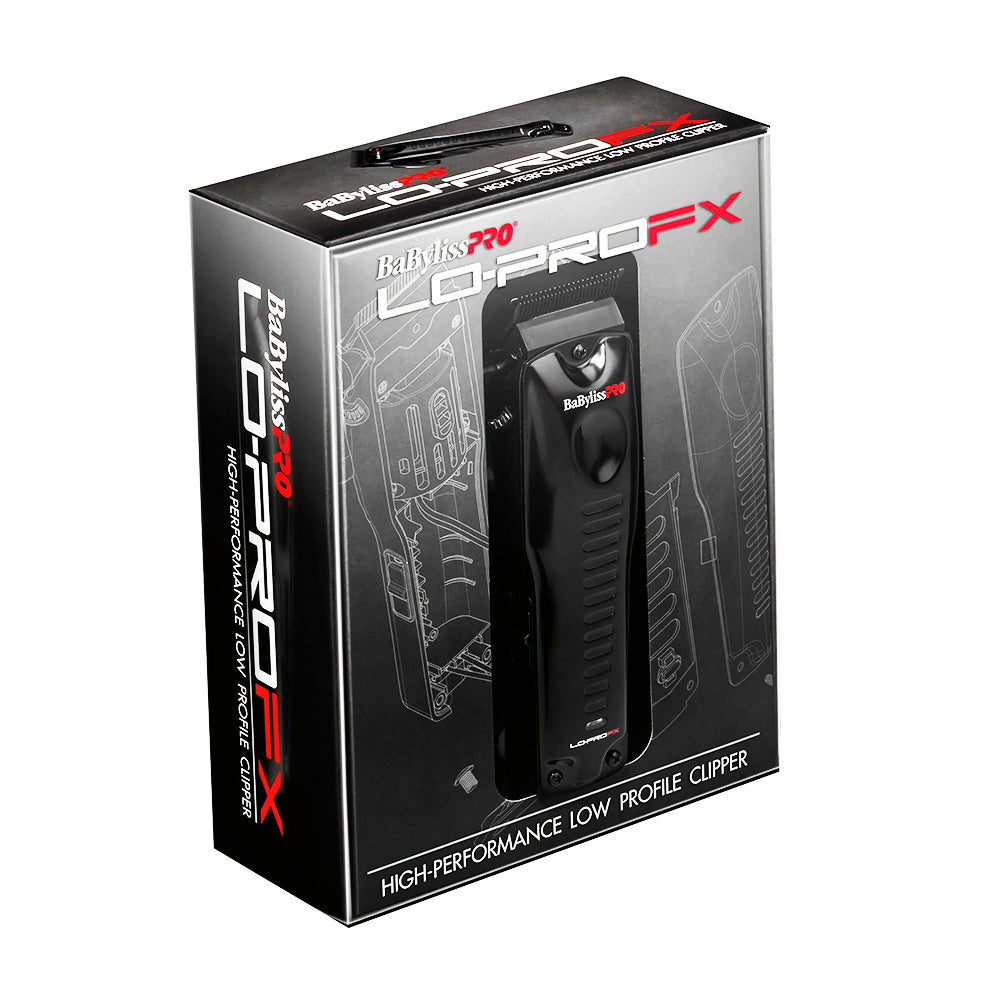 BaBylissPRO LO-PROFX Low Profile Clipper Black FX825 42740
