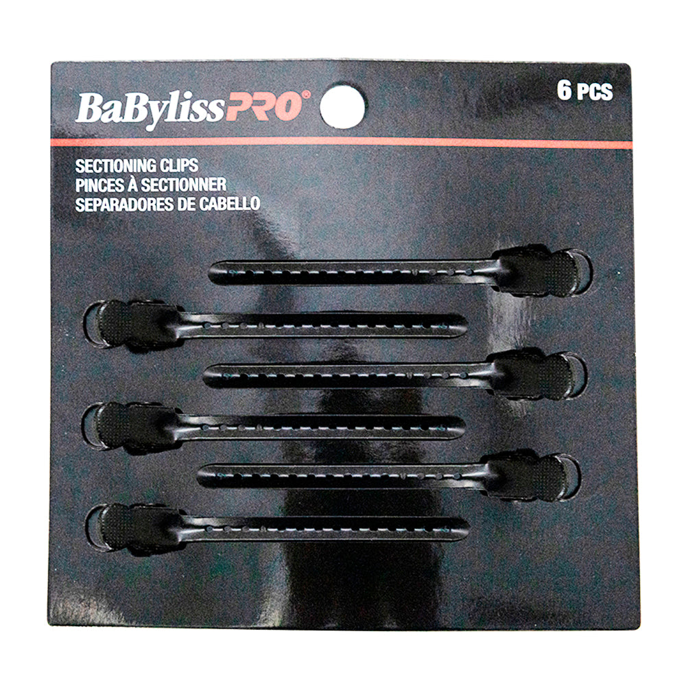 Kẹp Chia Tóc BaBylissPRO Kim Loại 6 Cái - BES26UC/45801