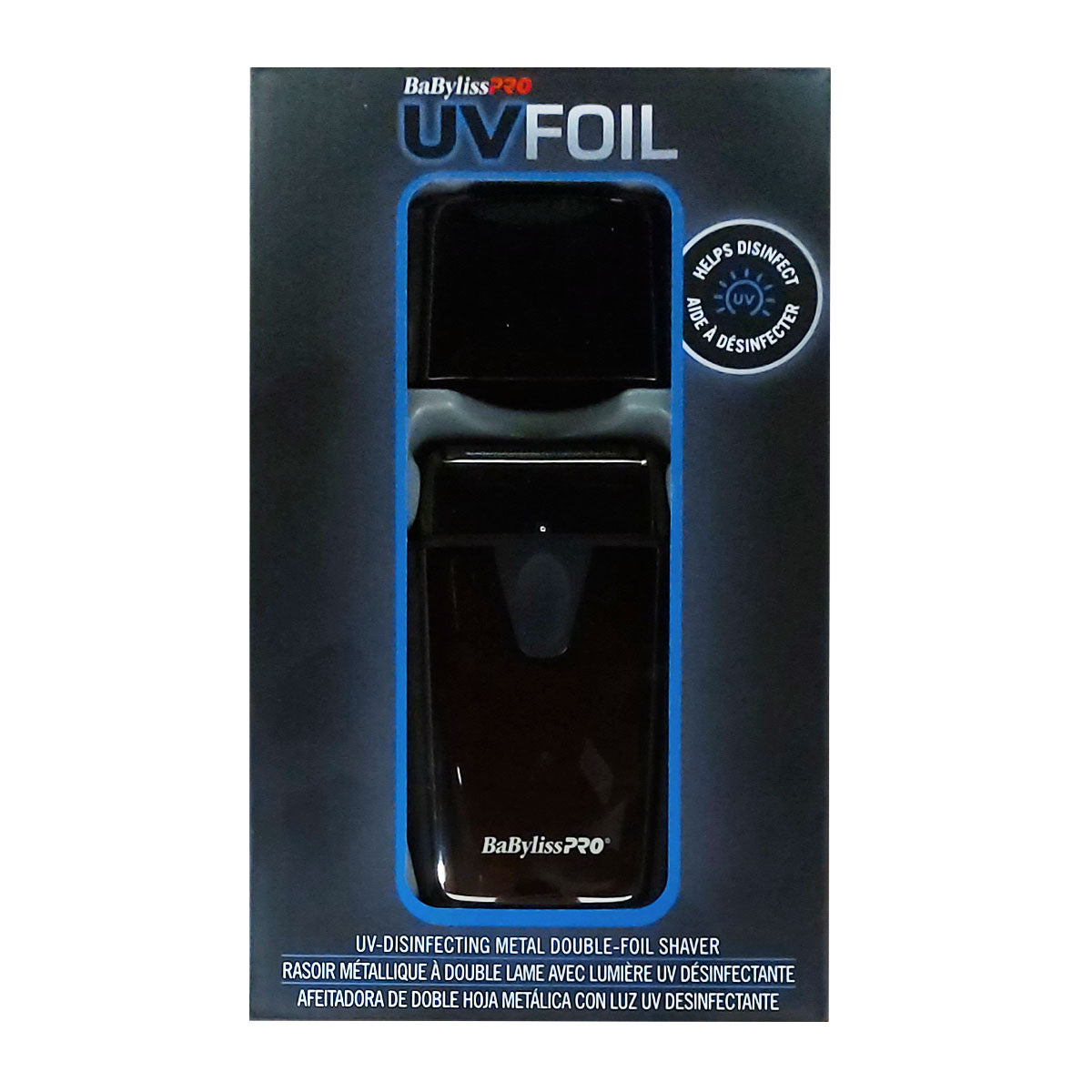 Rasoir double grille BabylissPRO UVFoil FXLFS2