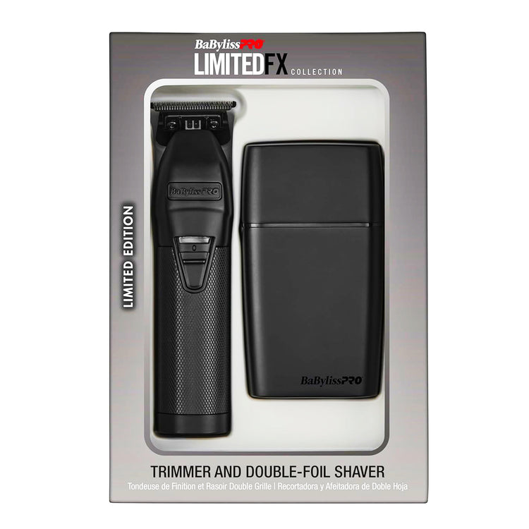 BaBylissPRO LimitedFX Trimmer Shaver Matte Black FXDUOFS2TMB