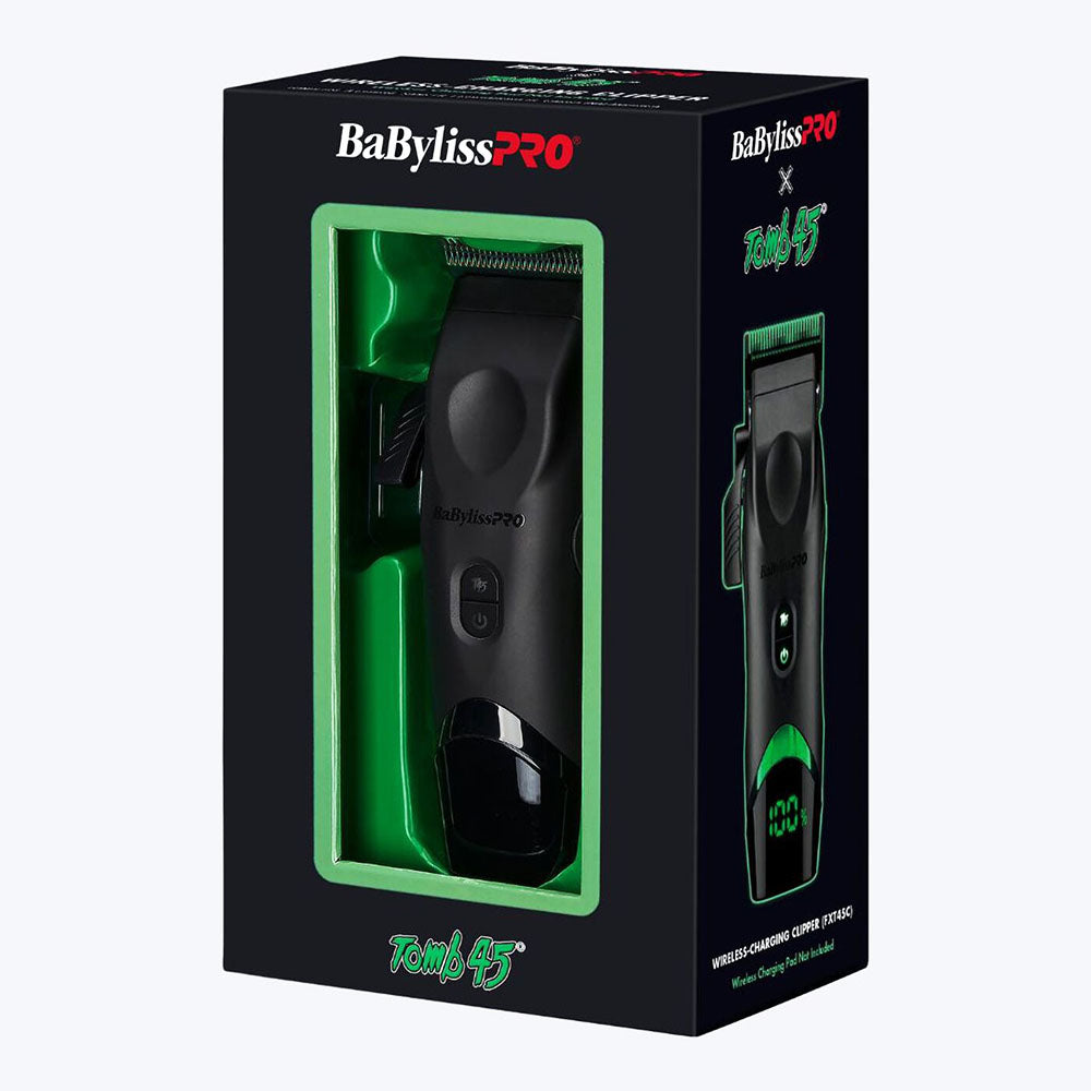 BaBylissPRO Tomb 45 Wireless-Charging Clipper FXT45C