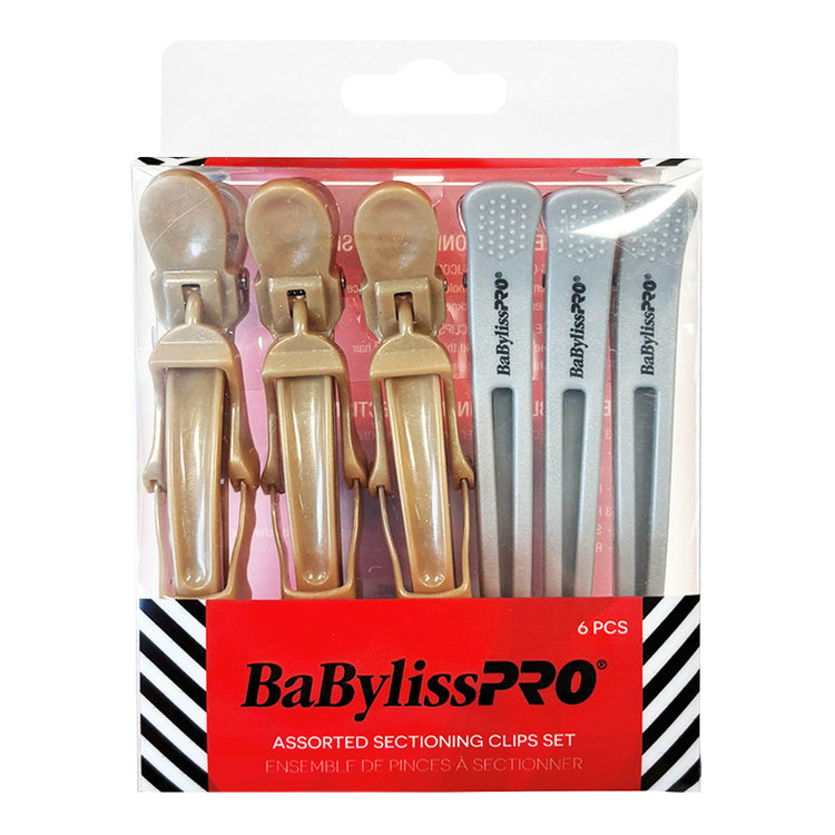 BaBylissPRO Assoted Sectioning Clips Set BESPRO46MHC 51445