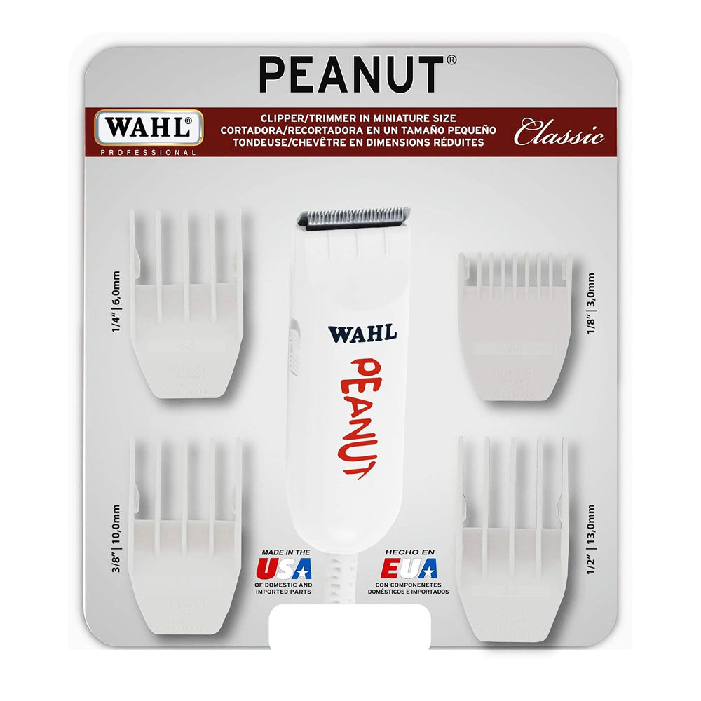 Wahl Classic Peanut Clipper/Trimmer In MiniatrureWhite 56344