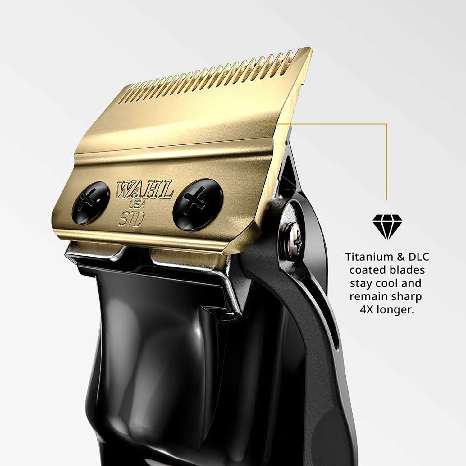 Wahl 5 Star Cord/ Cordless Black Magic Clip Clipper 56463 – Nails