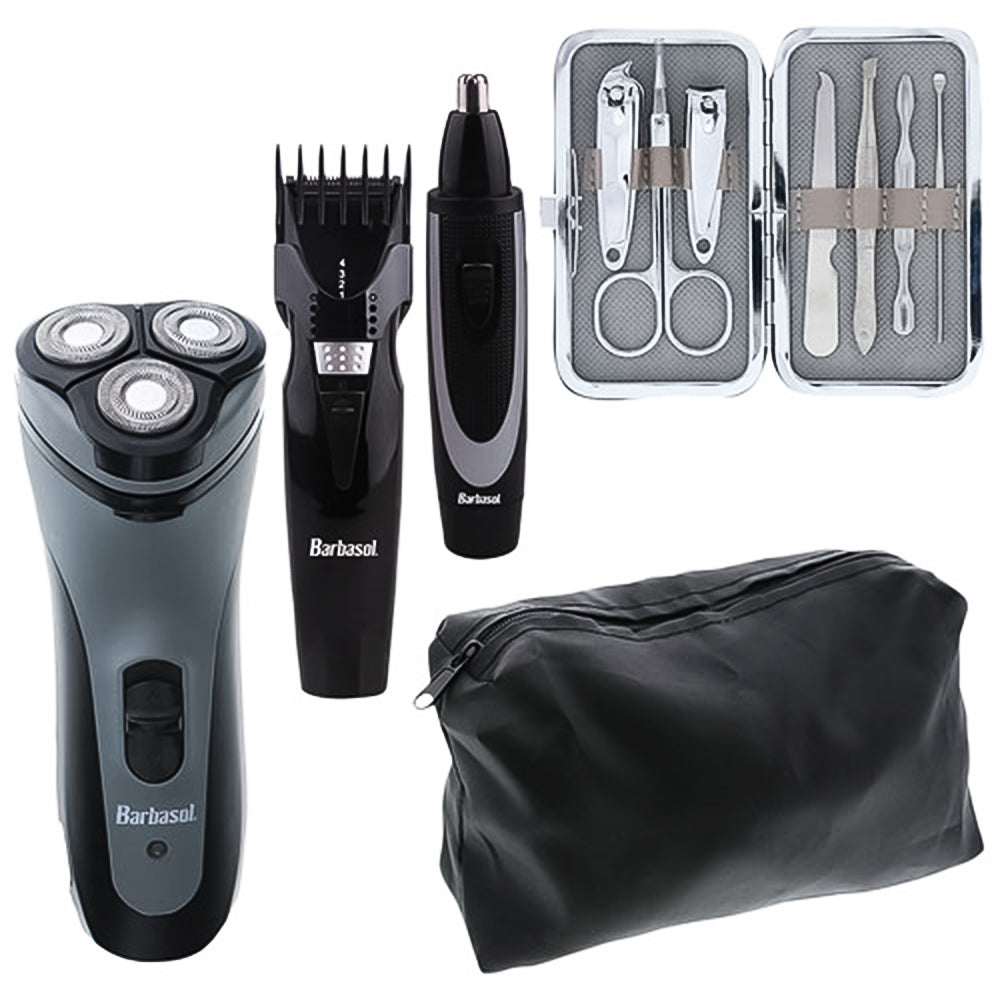Barbasol 11PC Essential Grooming Set CBK1-5002-KIT 84028