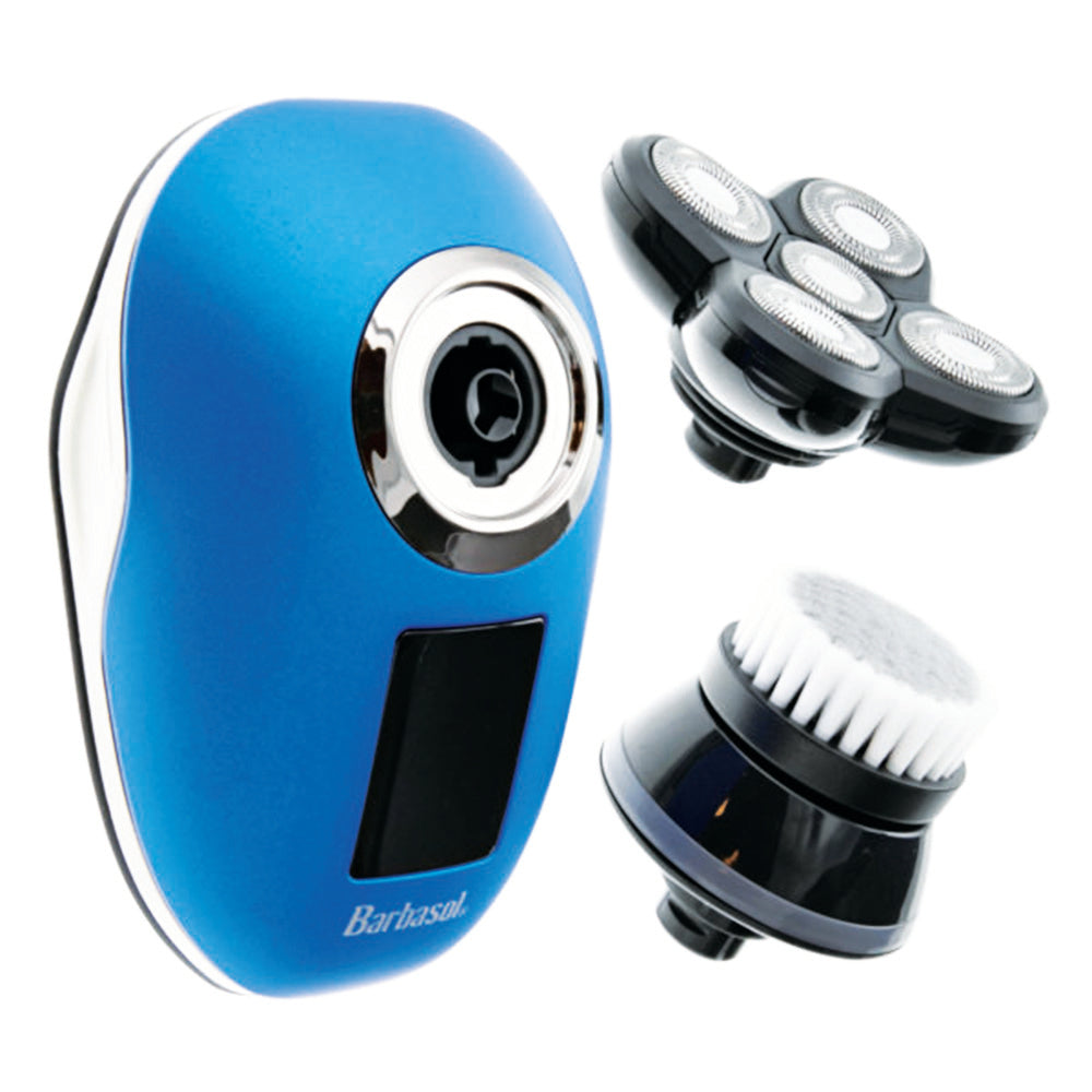 Barbasol LCD Head Shaver Set CBT1-9000-BLU 84275