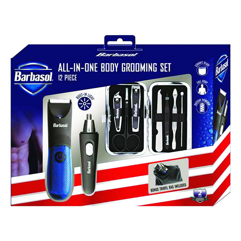 Barbasol12PC All-In-One Body Groming Kit CBK1-6001-KIT 84445