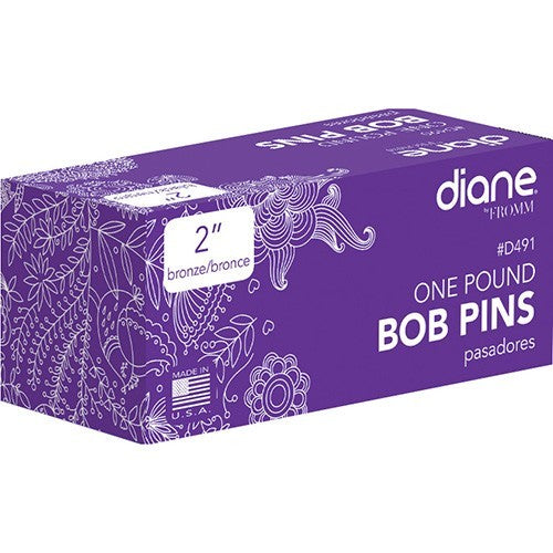 Diane By Fromm One Pound Bob Pins (2") Bronze #D491