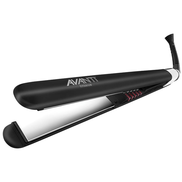 AVANTI 1" Titanium Flat Iron Dual Voltage AVCRM3C