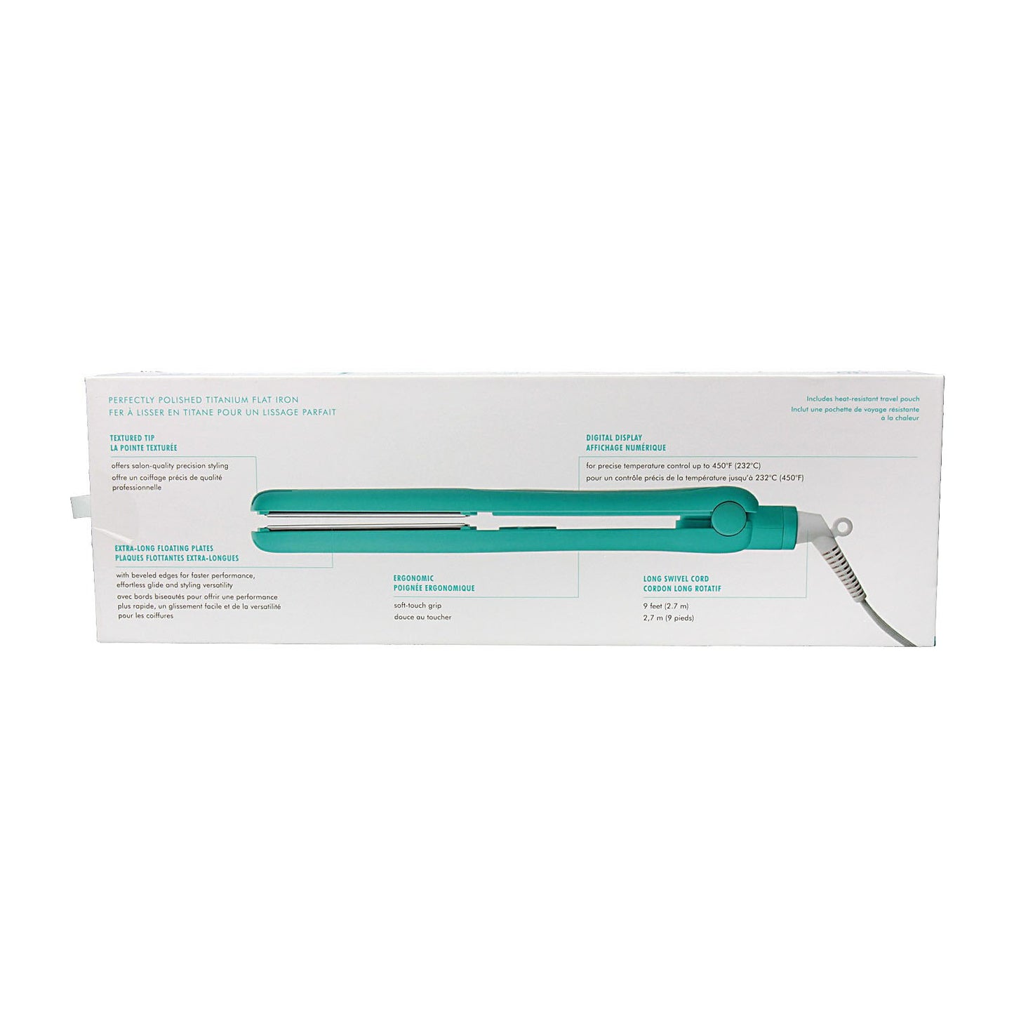 Moroccanoil Perfectly Polished Titanium Flat Iron TFPPT14173