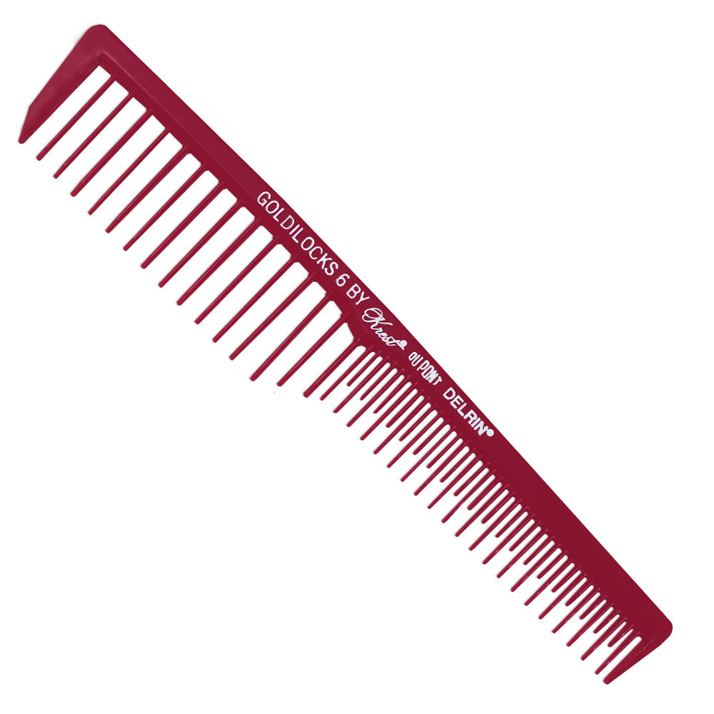 Krest Goldilocks Finish Comb Wide Teeth #6 GOLI6BXC 02034